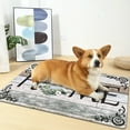 thumbnail image 4 of Findosom 2pcs Anti Fatigue Kitchen Rug Set,18"x30"+18"x47" Waterproof Non Slip Kitchen Runner Rug,0.4" Thick Cushioned Kitchen Floor Mats,Ergonomic Standing Mats Back Pain Relief Laundry Foam Rug, 4 of 9