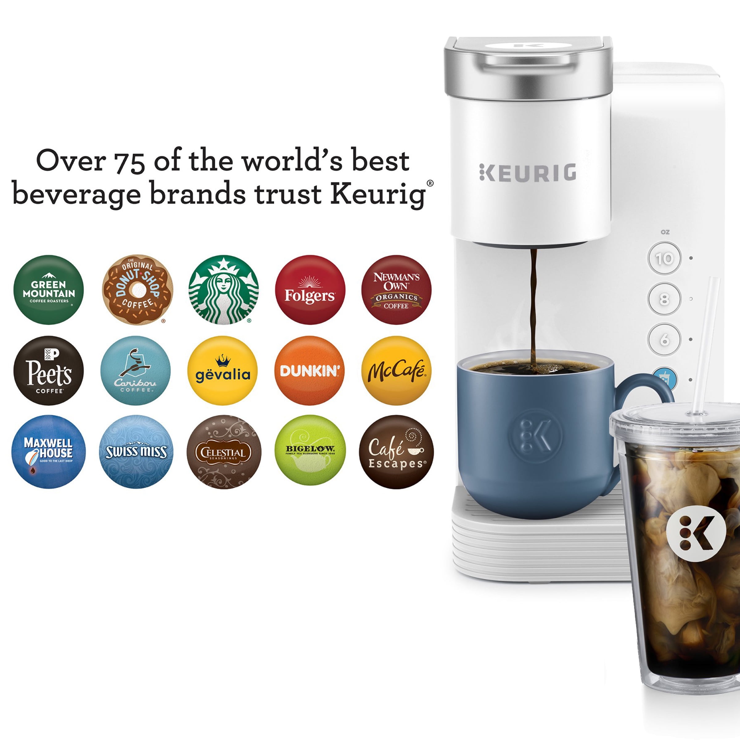 Keurig K-01 コーヒーメーカー ホワイト Amazon | Keurig (キューリグ) K-アイスコーヒーメーカー シングル
