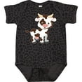 thumbnail image 3 of Inktastic Cute White Holstein Cow with Brown Spots Boys or Girls Baby Bodysuit, 3 of 5
