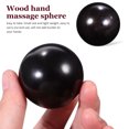 thumbnail image 3 of GAXIRE 2Pcs Portable Black Wood Handballs for Stress Relief and Hand Muscle Exercise, 3 of 6