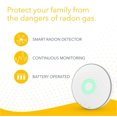 thumbnail image 6 of 2950 Wave Radon - Smart Radon Detector with Humidity & Temperature Sensor – Easy-to-Use – Accurate – No Lab Fees – Battery Operated - Free App, 6 of 9