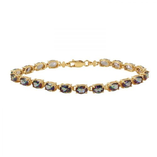 Foreli 19CTW Topaz 14K Yellow Gold Bracelet by Generic