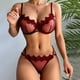 thumbnail image 2 of Gibobby Ropa sexy de mujer para sexo Lencería erótica para Mujer Babydoll Colegiala Uniforme Colegiala Ropa Interior Sensual de Dama Conjunto de Pijama(Vino, CH), 2 of 5