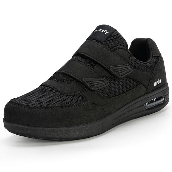 Wide Width Walking Sneakers for Men and Women Lightweight Comfort Shoes With Adjustable Fit