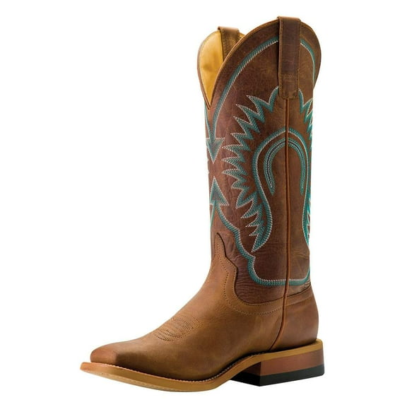 Macie Bean Women's A Perfect Western Boot Square Toe Brown 10 M US