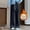 Dark Gray, variant on YHAJDS Women Corduroy Straight Pants High Waist Fleece Lined Draped Floor Length Long Trousers