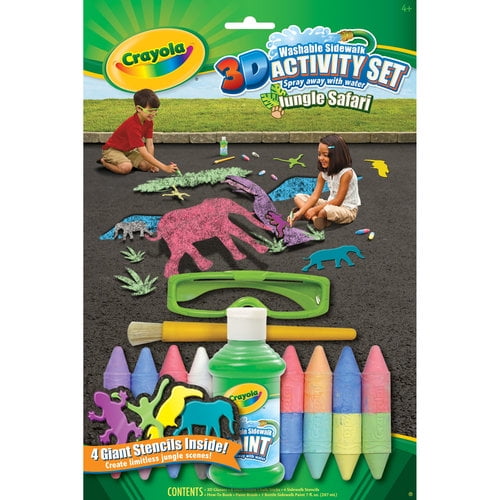 Crayola Jungle Safari 3-d Activity Set - Walmart.com