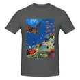 thumbnail image 4 of Bingfone Colorful Coral Reef Men'S Loose Fit Short-Sleeve Pocket T-Shirt, 4 of 7
