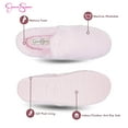 thumbnail image 3 of Jessica Simpson Womens Plush Clog Slipper House Shoe With Memory Foam, 3 of 9