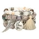 thumbnail image 1 of Beaded Stretch Bangles Bohemia Multicapa Sets Apilable Pulseras Strand Pulseras 4 para Mujeres Pulseras, 1 of 1