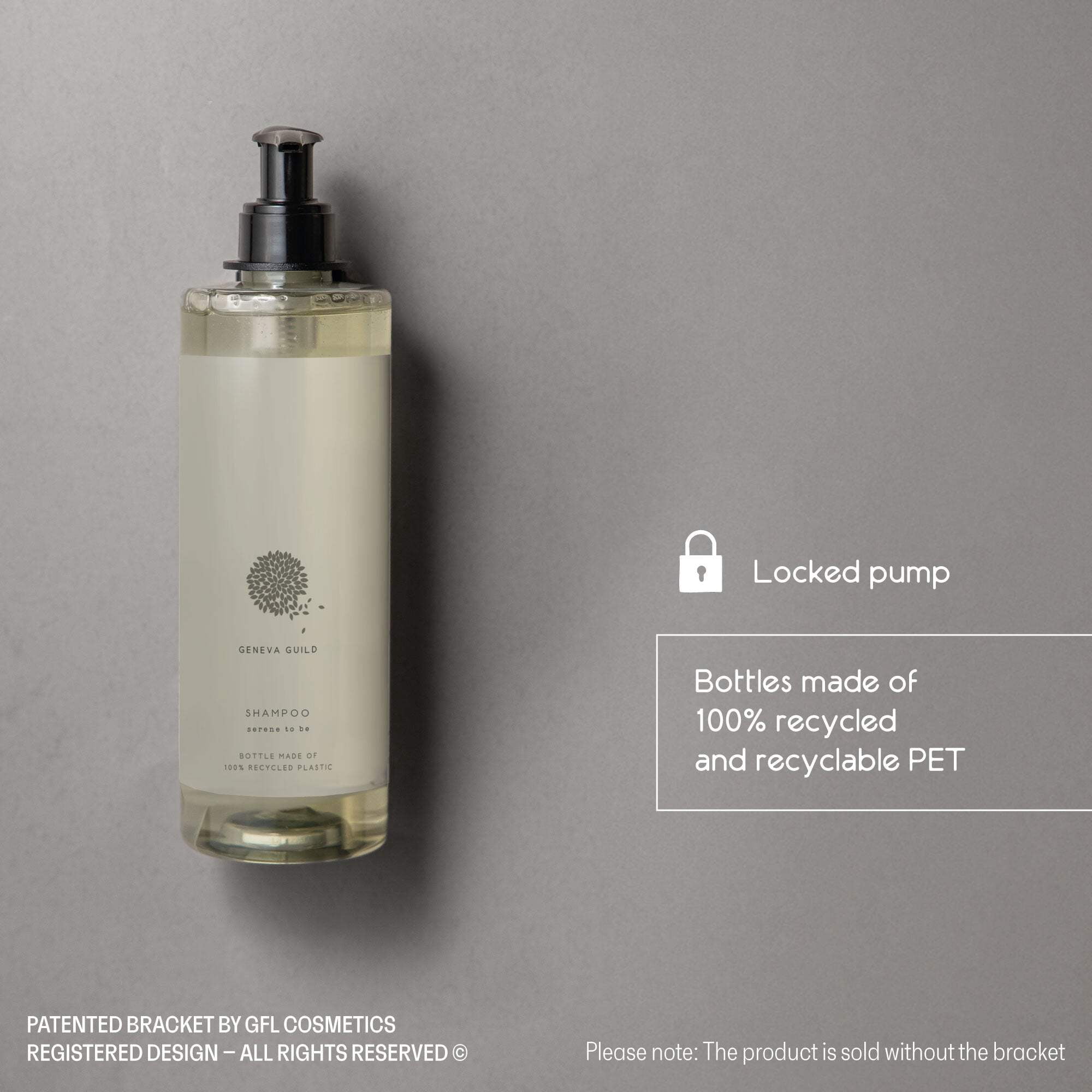 Geneva Guild Shampoo With Locked Pump (12.84 Fluid Ounce) - 18Pack