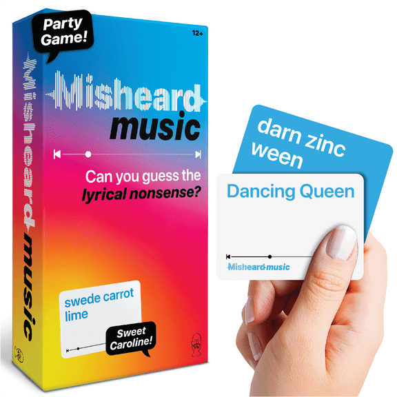 Lucky Egg, Misheard Music, Card Game, Children and Adults Ages 12 and up