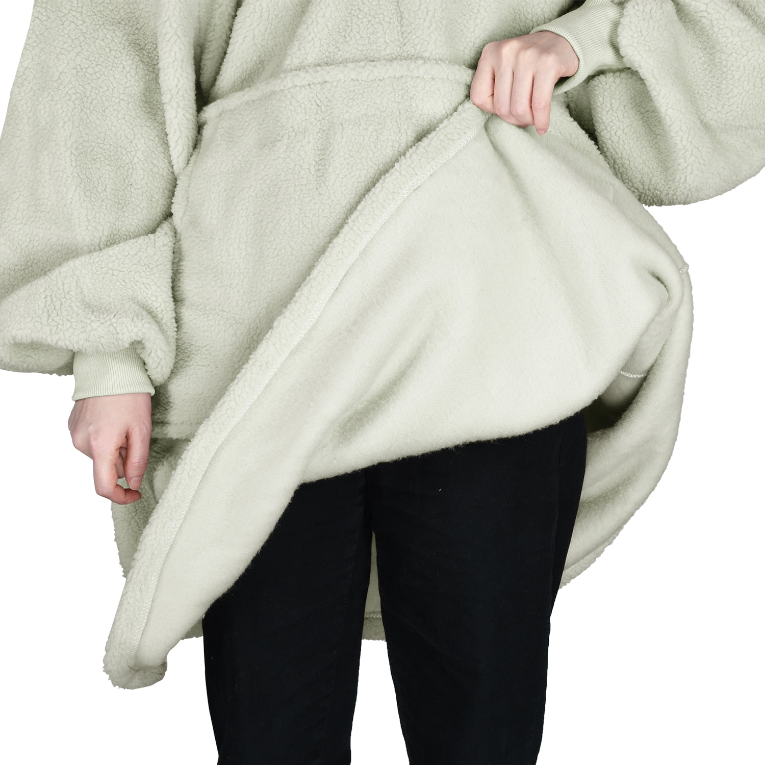 Oversized Hoodie Blanket Sweatshirt,Super Soft Warm Comfortable Fleece Giant Pullover with Large Front Pocket,for Adults Men Women Teenagers Kids Wife Girlfriend