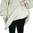 thumbnail image 3 of Oversized Hoodie Blanket Sweatshirt,Super Soft Warm Comfortable Fleece Giant Pullover with Large Front Pocket,for Adults Men Women Teenagers Kids Wife Girlfriend, 3 of 6