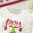 thumbnail image 5 of THJRPQJFD Baby 1st Christmas Outfit Christmas Outfits for Boys Toddler Girls Christmas Long Sleeve Onesies 6-9 Months 14/16 Girls Clothes Girls, Mint Green 3-6 Months, 5 of 9