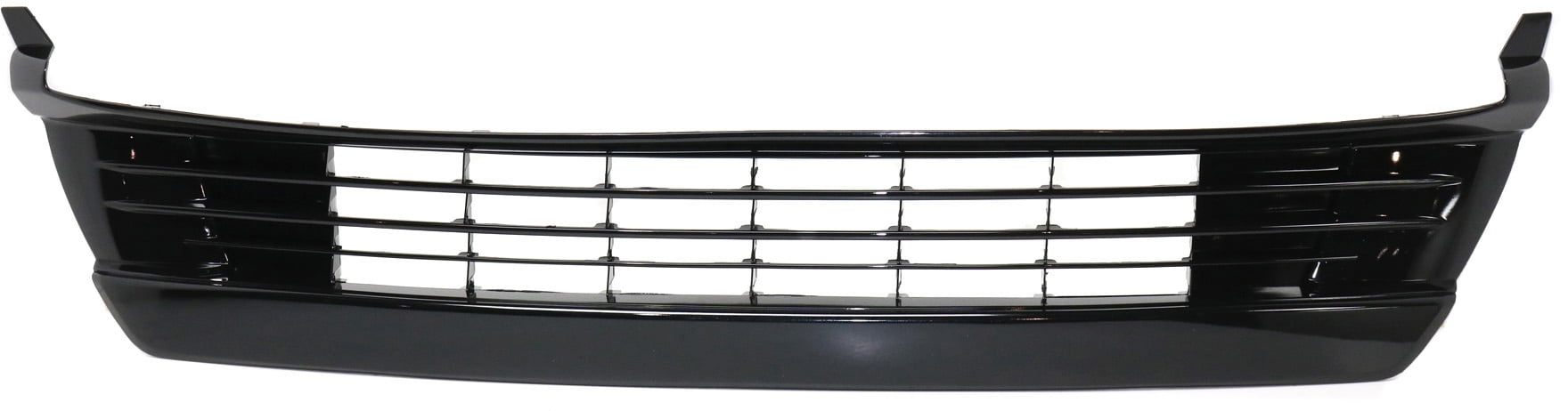 Fits 2010 2011 Toyota Prius Black Plastic Insert Front Bumper Lower Grill Grille