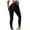 Black, variant on qolati Leggings for Women No See Throughs Soft Athletic Tummy Control Yoga Pants High Waisted Butt Lifting Running Gym Tights
