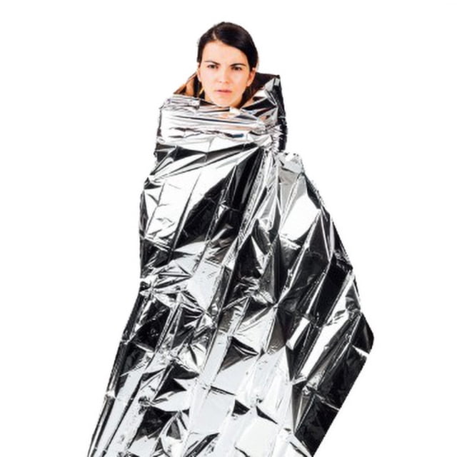 Manta de emergencia para acampar conveniente en el rompevientos del vehículo impermeable- Juego de 2 TV Direct HC200-2