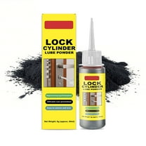 Graphite Powder for Locks - 8g Lock Cylinder Graphite Lubricant Powder, Dry Graphites Powders Key Lubricant for Prevention and Smooth Operation, for Lock Tongues, Padlocks, U-Locks, Keys
