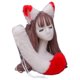 thumbnail image 1 of Anime Plush Faux Fur Kitten Wolf Ears Headband Tail Set Cosplay Party Costume, 1 of 4