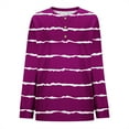 thumbnail image 5 of Rbaofujie Chandails à Capuchon pour Filles Chandails à Capuchon pour Femmes à Imprimé Non Positionné Col Rond Manches Longues Haut à Manches Régulières Chandail à Capuchon Violet Chandails Mignons, 5 of 5