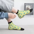 thumbnail image 2 of Pofeuu Blue Rabbit Print 30cm Socks, Adult Running Hiking Socks for Youth and Adult, 2 of 7