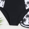thumbnail image 5 of 12-13 T Kids Bathing Suits Girls Floral Print Sleeveless Swimsuit For Big Kids Teen Beach Pool Water Park Swimwear, 5 of 9