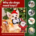 thumbnail image 4 of Juego de 3 juguetes para perros Newget con chirriador y cuerda para limpiar los dientes, 4 of 7