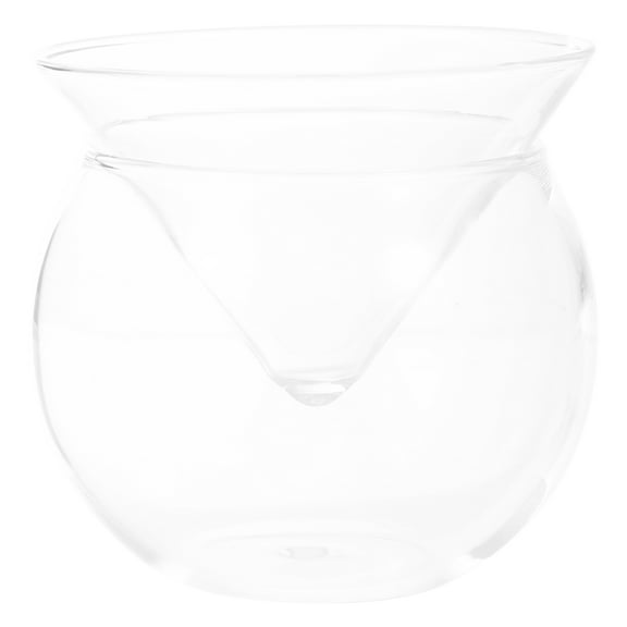 Myenne Dip Chiller Bowl Glass Serving Bowl Dip Salad Server Fruit Serving Dish for Dressing and 170ml