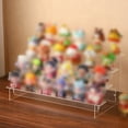 thumbnail image 2 of 2-5 Layers Acrylic Ladder Display Stand Perfume Doll Transparent Storage Rack 5 layers 40cm, 2 of 8