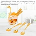 thumbnail image 4 of Juego De Cubiertos De Cisne, Soporte De Base De Cisne Lavable, Fácil De Usar, Ahorro De Espacio, 6 Piezas, Esquinas Más Suaves Para Confitería, 4 of 7
