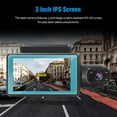 Car Dash Cam Camera Recorder 3Inch Screen Dashboard Camera With 240