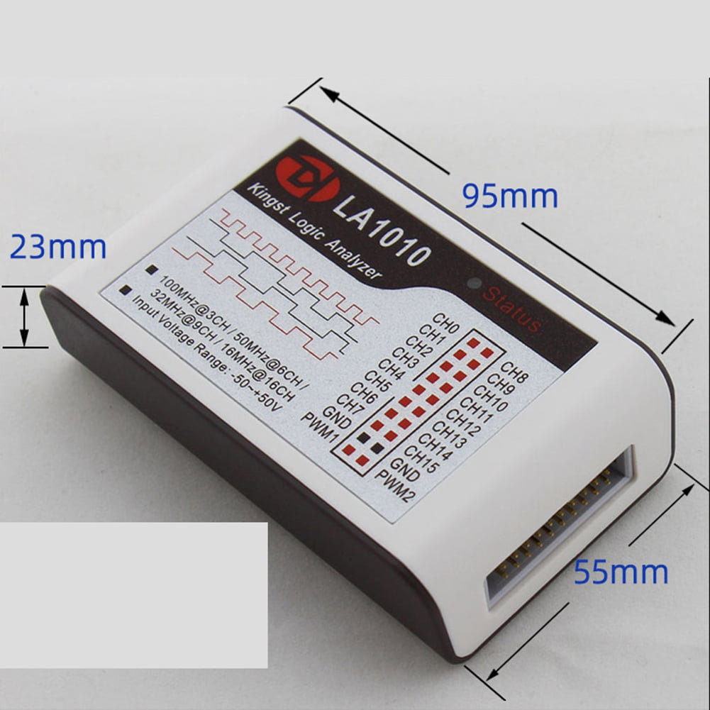 Buy LA1010 USB Logic Analyzer 16 Input Channels 100MHz with the English