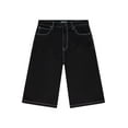 thumbnail image 5 of Victorious Men's Ultra Baggy Y2K Denim Jorts DS2114 BLACK Size 36, 5 of 5