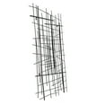 thumbnail image 2 of Sagebrook Home Metal 28" Abstract Lines Wall Decor, Black, 2 of 3