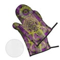 thumbnail image 2 of ZICANCN Oven Mitts and Pot Holders Sets, Fashion Flag Dinosaur Pattern Baking Sets Kitchen Heat Resistant 4 Pieces, 2 of 8