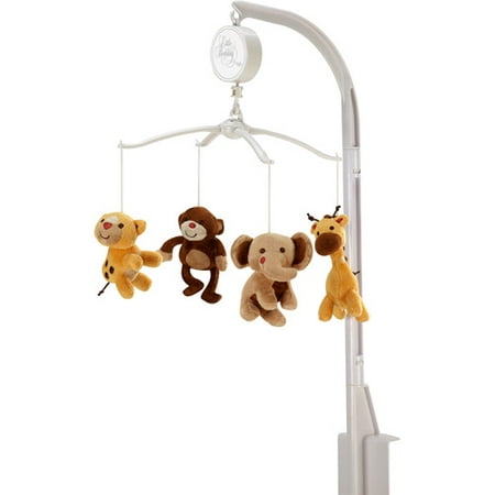 Little Bedding by NoJo Jungle Dreams Musical Mobile
