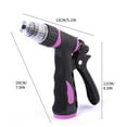 thumbnail image 4 of Adjustable Garden Hose Spray Nozzle,Household High-pressure Car Wash Water Nozzle,Garden Water Hose Pipe with Ergonomic Designs Handle,Suitable for Cleaning Home,Cars,Garden, 4 of 5