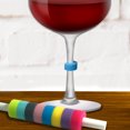 thumbnail image 3 of Etiquetas con ventosas JM Gel de sílice 16 círculos para vino tinto, 3 of 5