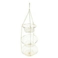 thumbnail image 2 of Fruit Hanging Baskets 3 Tier Hanging Baskets Multifunction Hanging Basket for Flower Vegetable, 2 of 7