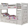 thumbnail image 3 of ACME Allentown Twin over Twin Bunk Bed with Storage, White, 3 of 7