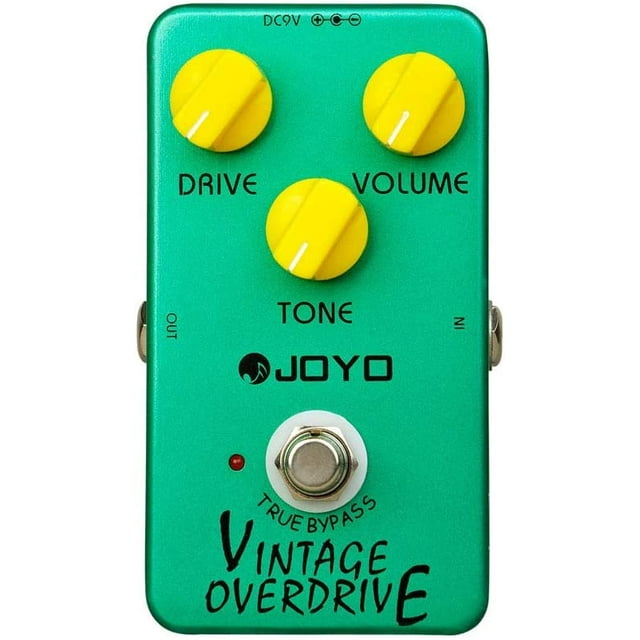 JOYO JF-01 Pédale d'Effet pour Guitare Vintage Overdrive