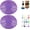 2pcs-Purple, variant on Multi-Use Silicone Storage Bag & Organizer,Multifunctional Mesh Coaster,Silicone Wine Carrier,Reusable, Foldable, Portable Coaster for Wine Bottles, Cans, Cups, Hot Dishes,and Beverages(2pcs-black)