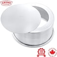 thumbnail image 3 of Crown Cheesecake Pan 5 Inch, 3" Deep, Removable Bottom Cake Pan, Heavy Duty, Pure Aluminum, Made in Canada, 3 of 8