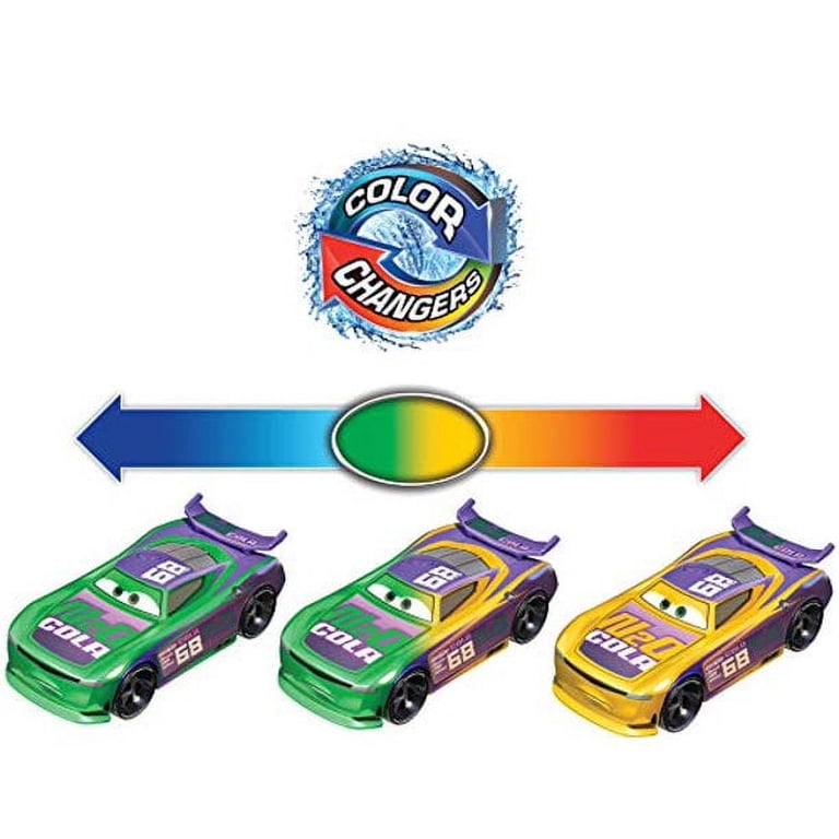 Disney Pixar Cars Toys Color Changers, Diecast N2O Cola HJ Hollis