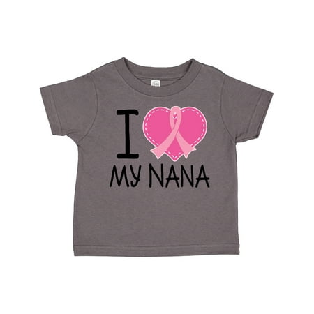 

Inktastic Breast Cancer Nana Gift Toddler Boy or Toddler Girl T-Shirt