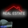 thumbnail image 2 of Handmadetneonsign Real Estate Neon Sign, Real Estate Office Wall Art, Realtor Business Wall Decor 78875, 2 of 5