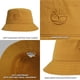 thumbnail image 3 of Sombrero de pescador Timberland de sarga de algodón marrón, talla pequeña/mediana, 3 of 3
