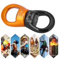 thumbnail image 1 of Aluminium  Alloy High Strength Climbing Universal Wheel,  Climbing Tool Climbing Wheel Rotation, for Rock Climbing Mountaineering, 1 of 8