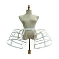 thumbnail image 1 of Cage Hoop Skirt Petticoat Girls Pannier de jaula victoriana para vestidos de vestimenta de cosplay, 1 of 8
